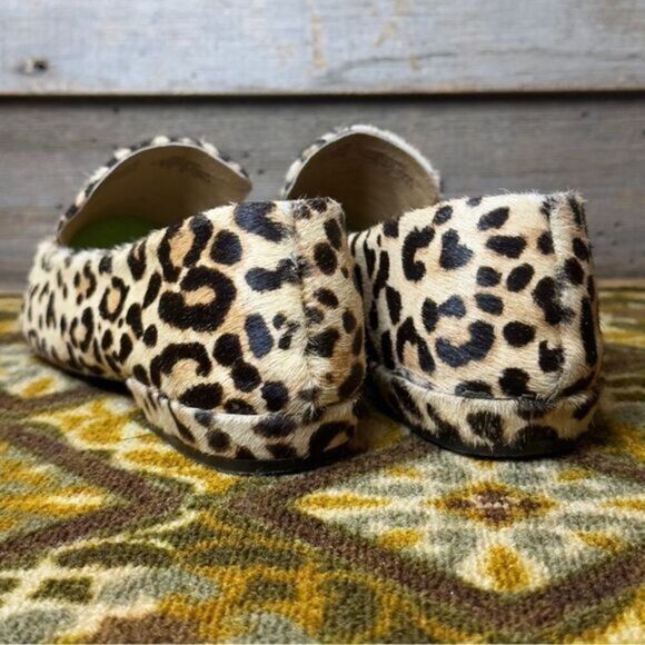 Steve‎ Madden Hailey Cheetah Fur Flats - Picture 5 of 9